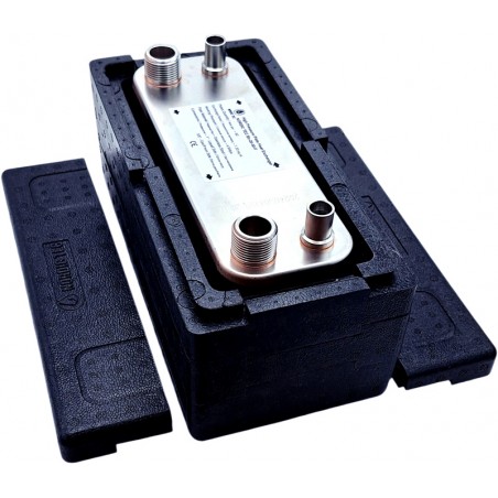 wymiennik freon woda z izolacją 50 płyt Nordic Tec Ba-26-50-F