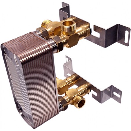 Wymiennik przeciwprądowy z zestawem montażowym Nordic Tec Ba-16-32 PL6