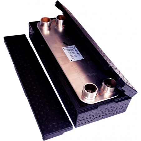 Wymiennik ciepła 100 kW Nordic Tec z izolacją Ba-95-30 2-calowy PL5