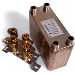 wymiennik ciepła do pompy monoblok 16 kW Nordic Tec Ba-32-70 PL4 2