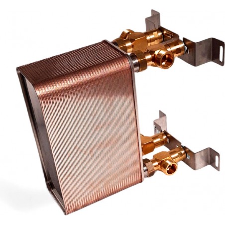 Glikolowy wymiennik ciepła z uchwytem Nordic Tec Ba-32-70 PL4