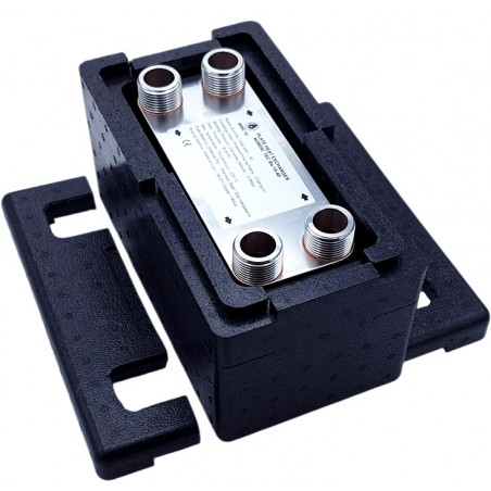 wymiennik ciepła do kominka 20 kW z izolacją Nordic Tec Ba-16-40 PL4