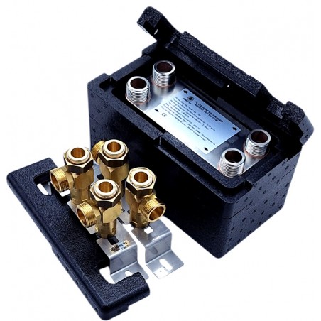 Zestaw wymiennik płytowy 20 kW Nordic Tec Ba-16-40 PL4. Do kominka lub pieca CO