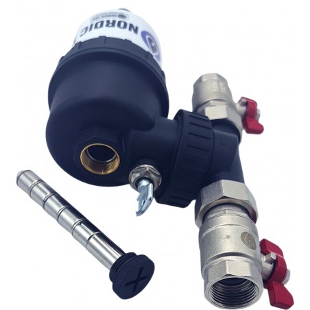 separator zanieczyszczeń 3/4" Nordic Tec z wyciągniętym magnesem PL3