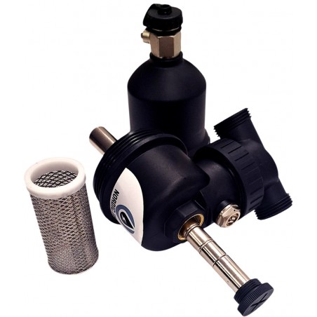 filtr magnetyczny do CO 3/4" Nordic Tec po rozłożeniu