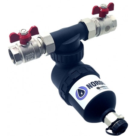 separator magnetyczny 1 cal Nordic Tec DN25 w pionie