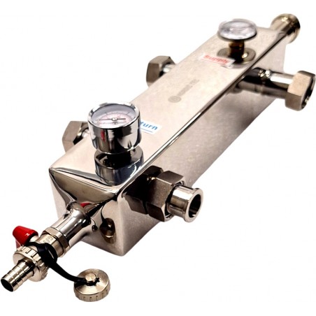 Sprzęgło hydrauliczne z termometrem po wyjęciu z izolacji Nordic Tec SNT-A-70 PL2