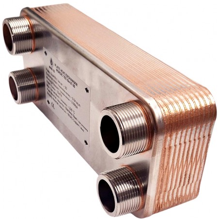 wymiennik płytowy lutowany Nordic Tec Ba-27-20 1 1/4" PL2