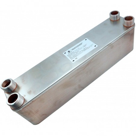 Wymiennik ciepła Ba-60-50 1 1/4" 100-200 kW PRZECENA Przyłącze