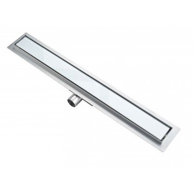 Odpływ liniowy BIAŁE SZKŁO 70cm