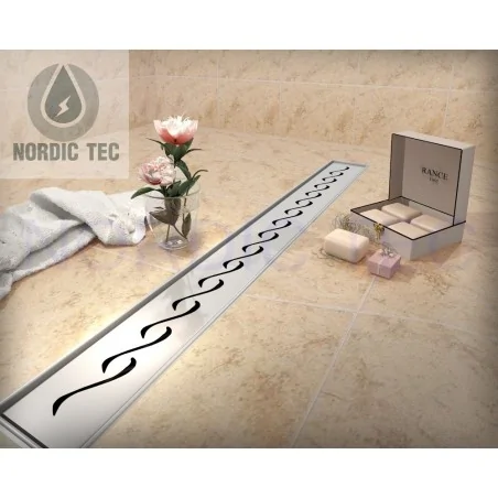 Odpływ pod prysznic ORIENTAL Nordic Tec 60-100 cm