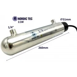 UV Water Steriliser UV Water Filter NT UV11W-PH - 11W 1GPM