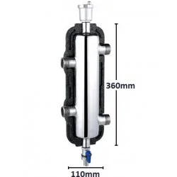 SPRZĘGŁO HYDRAULICZNE OCIEPLONE 4 x 1" 2