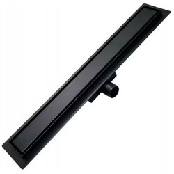 Odpływ liniowy CZARNY FULL-BLACK Pod Płytkę 70 2