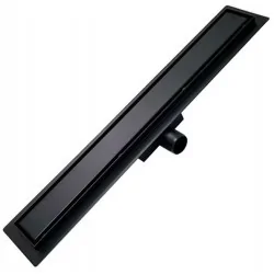 Odpływ liniowy CZARNY FULL-BLACK Pod Płytkę 70 2