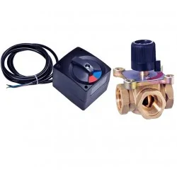Zawór trójdrożny 1 1/4" Nordic Tec DN32 2