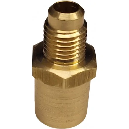 Nypel do wymiennika ciepła do wlutowania: Rurka 5/8" Gwint 1/4" SAE