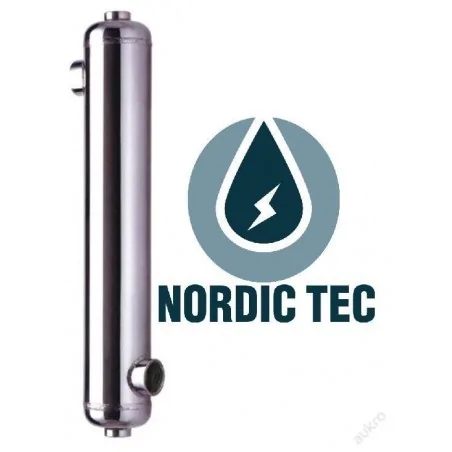 Wymiennik ciepła basenowy Tytanowy B55-Ti 16kW TYTAN nordic tec