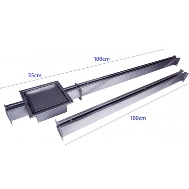 Odpływ do garażu Nordic Tec Zestaw