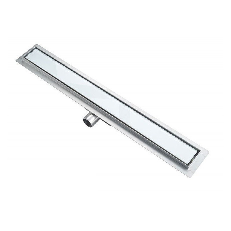 Odpływ liniowy BIAŁE SZKŁO 70cm Odpływ liniowy BIAŁE SZKŁO 70cm