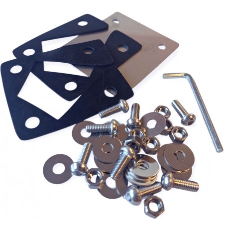 elementy do montażu odpływu liniowego do garażu