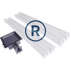 Kratka do odpływu wody Garaż Kotłownia Taras - 1 EXIT | Wybór wariantu prawy 2