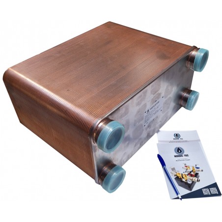 Wymiennik ciepła o dużej powierzchni płyt Nordic Tec 110-płytowy