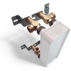 Wieszak do wymiennika ciepła płytowego Nordic Tec na 1 cal 2