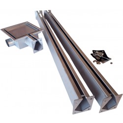 Odpływ liniowy przemysłowy R Prawy 2m Nordic Tec