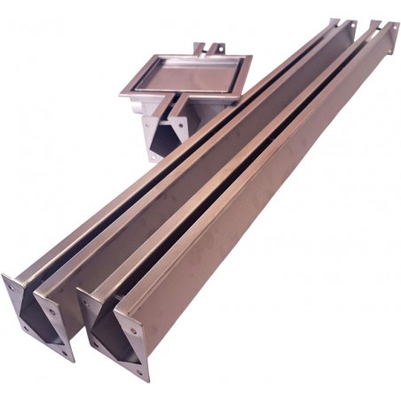 odplyw do garazu nordic tec z 2 kanałami