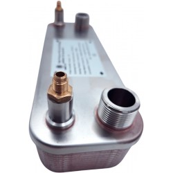 Nypel do wymiennika ciepła do wlutowania: Rurka 5/8" Gwint 1/4" SAE 2