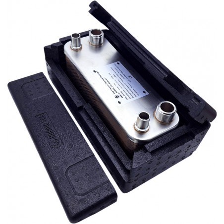 wymiennik freon woda Nordic Tec Ba-26-34 z izolacją