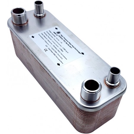 wymiennik płytowy r410a-woda Nordic Tec Ba-26-34-f pl9