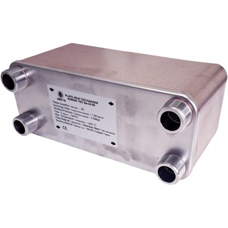 Wymiennik ciepła 50 płyt Nordic Tec Ba-32-50