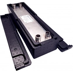 Wymiennik gaz woda Nordic Tec Ba-68-26 pl80 2