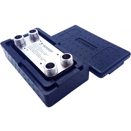 Wymiennik płytowy 22-płyty w izolacji Nordic Tec Ba-16-22 PL99