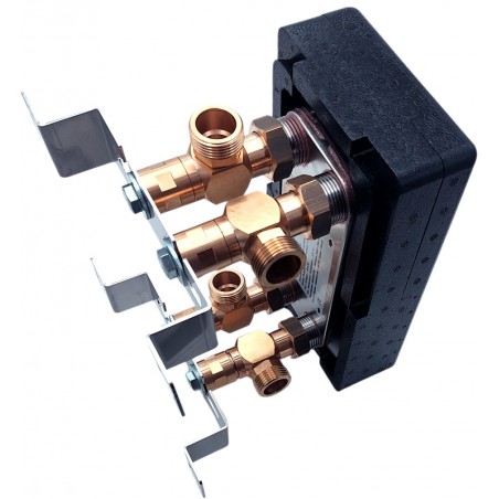 wymiennik ciepła do kozy zestaw Nordic Tec Ba-16-22 1 cal