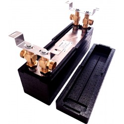 wymiennik ciepła do pompy ciepła Nordic Tec Ba-60-60 DN32 PL8 2