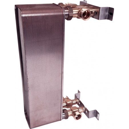 wymiennik 60-płytowy Nordic Tec Ba-60-60 ze wspornikiem na ścianę