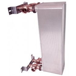 Wspornik Ścienny Montażowy ze Śrubunkami Kątowymi dla wymiennika 1 1/4" DN32 2