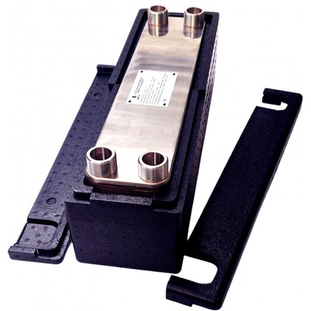 wymiennik płytowy 100 kW z izolacją Ba-60-50 PL6