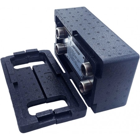 Wymiennik ciepła 20 kW z izolacją Nordic Tec Ba-16-26