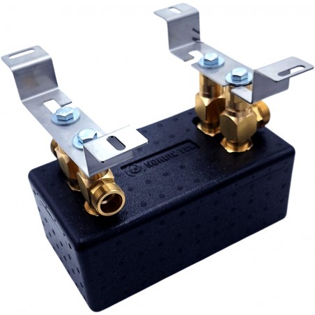 Zestaw wymiennika ciepła Ba-16-26 po złożeniu Nordic Tec