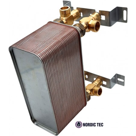 Wymiennik ciepła płytowy z uchwytami Nordic Tec Ba-32-60- PL6