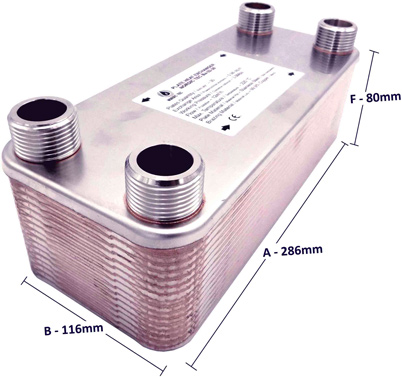 Scambiatore termico Ba-32-30