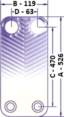 Plate Heat Exchanger Gas Liquid - Ba-68-F Nordic Tec