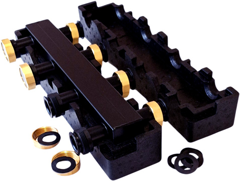 rozdzielacz hydrauliczny do grup pompowych 2-4 Nordic Tec PL67