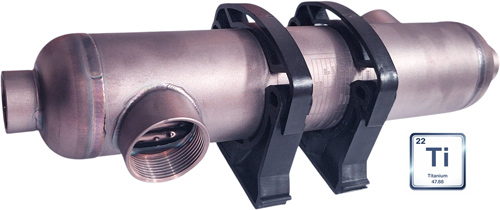 tytanowy wymiennik ciepła Nordic Tec B155-Ti