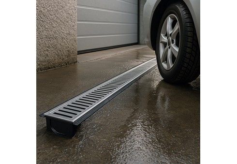 Odwodnienie liniowe garażu - jak wybrać odpowiedni odpływ? Odwodnienie liniowe garażu - jak wybrać odpowiedni odpływ?