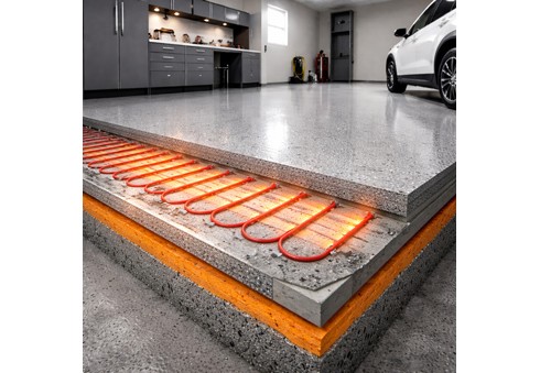 Ogrzewanie podłogowe w garażu - czy to ma sens?